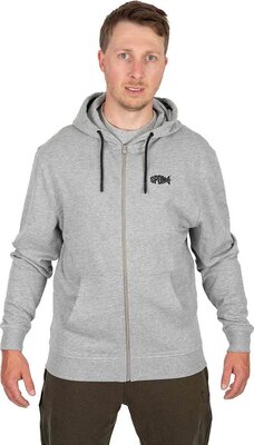 Spomb Grey Hoodie Full Zip