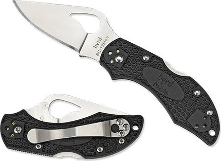 Spyderco Byrd Robin 2 LWT Black FRN 2.4in Locking Knife