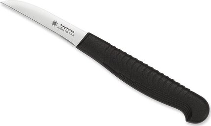 Spyderco Kitchen Paring Mini Lightweight Black 2.25in Fixed Blade