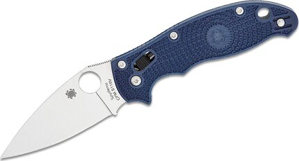 Spyderco Manix 2 LWT S110V Dark Blue FRCP 3.37in Locking Knife