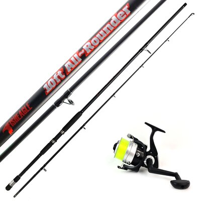 Stillwater 10ft 1-3oz All-Rounder Spin Combo 60 Reel + Fitted 10lb Mono