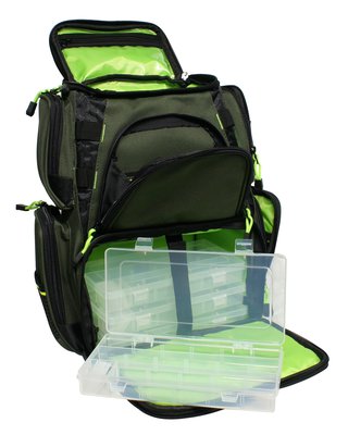 Stillwater Backpack with 4 Lure Boxes