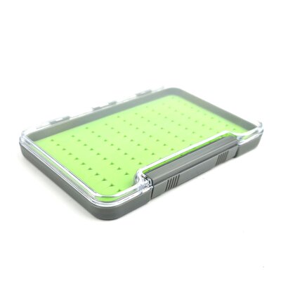 Stillwater Clearview Slim EVO Green Silicone Fly Box