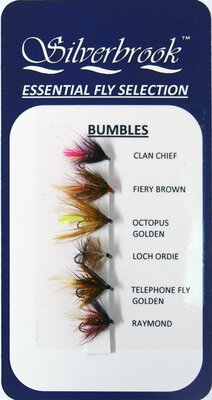 Stillwater Fly Selection 6 x Bumbles