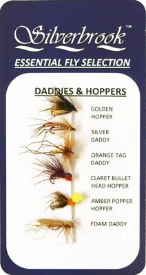 Stillwater Fly Selection 6 x Daddies & Hoppers