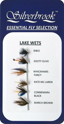 Stillwater Fly Selection 6 x Lake Wets