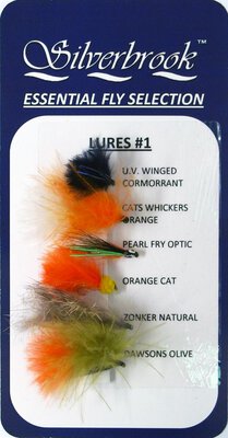 Stillwater Fly Selection 6 x Lure Selection 1