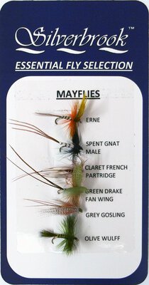Stillwater Fly Selection 6 x Mayflies