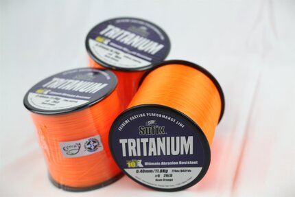 Sufix Tritanium Mono Neon 1/4lb Spools