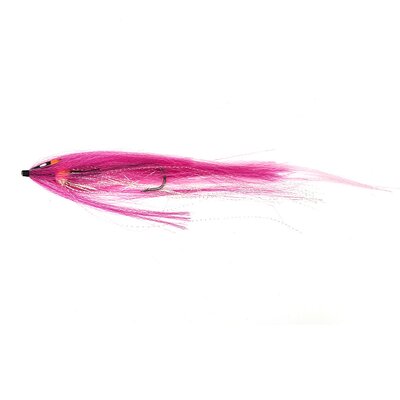 Turrall Snake Pink Red Pike Fly #6/0