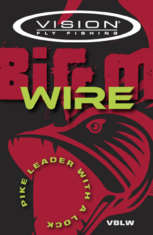 Vision Big Mama Wire Pike Leader - Wire 35lb 7ft
