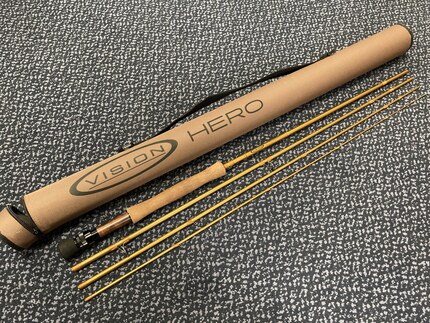 Preloved Vision Long Hero 9'6'' #7 Trout Fly Rod - Excellent