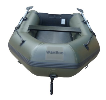 Waveline 2.7m Green WavEco Airdeck Floor Solid Transom Inflatable Boat