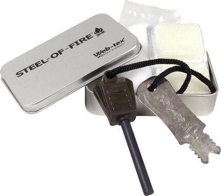 Web-Tex Steel-Of-Fire Starter Kit