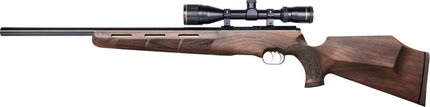 Weihrauch HW66 JM .22 LR Walnut Jagd-Match 16in 1/2 UNF