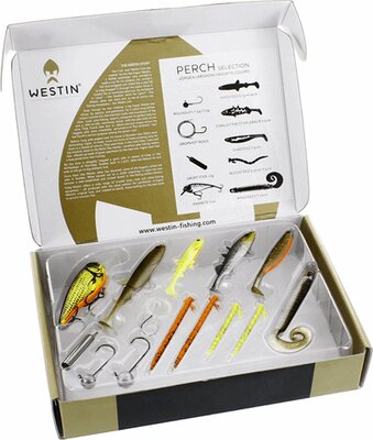 Westin Jörgen Larssons Perch Selection Gift Box  & Pike Fever Book Combo
