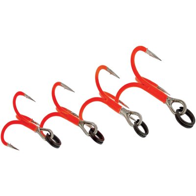 Westin Rigged Trout Treble Hooks - UV Orange