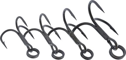 Westin P&T Rigged Trout - Treble Hooks Black