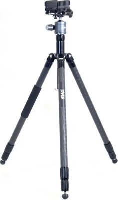 WULF Raptor Carbon Tripod Shooting System with Ball Head, Gun Clamp and ARCA Adapter Kit
