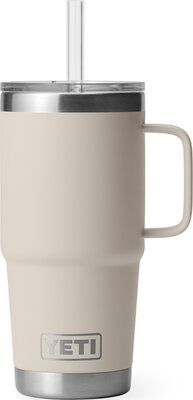 Yeti Rambler 25oz Straw Mug Cape Taupe