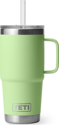 Yeti Rambler 25oz Straw Mug Key Lime