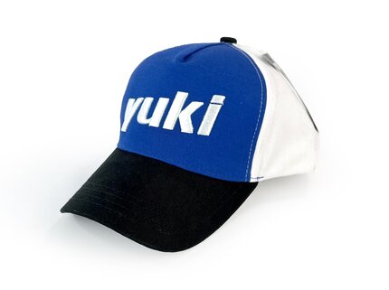 Yuki Blue/White Baseball Cap