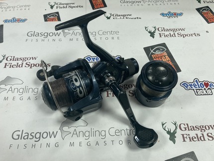 Preloved Zebco Cool Intense 130 Spinning Reel with 2 Spools - Used