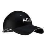 AGS Black AGS Cap with Embroidered Logo (One Size)