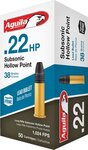 Aguila .22 LR 38 Grain Subsonic Hollow Point (50 Box)