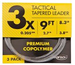 Airflo HT Tactical Tapered Leader 9ft 3 Pack