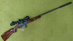 Preloved Anschutz 520/61 .22LR Semi Auto Rifle with Scope and Silencer - 
