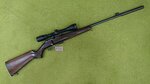 Preloved Anschutz Model 1450 .22LR Bolt Action Rifle with Scope and Silencer - Used