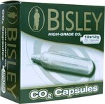 Bisley Co2 Capsules 12g Bulk Box of 500 Loose