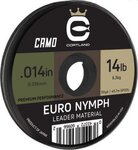 Cortland Euro Nymph Leader Material Nylon Camo 30yd