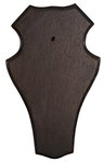 Decoy Buck trophy plate Dark wood 19 x 12 cm