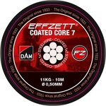 Effzett Coated Core7 Steeltrace Black 24kg/53lb 10m