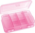 Fladen 10 Section Bait Box Double 142 x 85 x 45mm - Pink