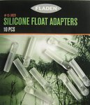 Fladen 10pk Clear Silicon Float Adapters