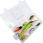 Fladen Plugbait Selection in Tackle Box 7pcs