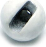 Fulling Mill Slotted Tungsten Bead STB Painted White 25pc