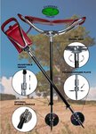 Gamebird H7 Seatstick Adjustable with Swivel Head