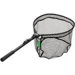 Garbolino Wild Stream Folding Rubber Mesh Trout Net with Vest Magnet