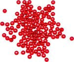 Gemini Genie Rig Beads - 4mm Ruby Red 100pc