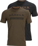 Harkila Logo T-Shirt 2-Pack