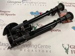Harris Preloved - 1A2-LM Bipod 9-13in Solid Base Notched Legs - Used