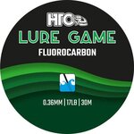 HTO Lure Game Fluorocarbon 0.36mm 17lb 30m