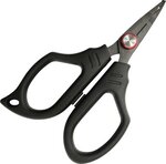 HTO Split Ring Braid Scissors 12.7cm Black
