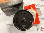 Preloved JW Young Pridex 4in Wide Salmon Fly Reel (Boxed)(England) - As New