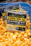 Korum CS Barbless Hooks To Nylon Corn/Bread