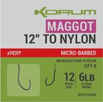 Korum Maggot Hook To Nylon 
